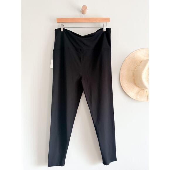 J.Crew Factory | NWT Maternity leggings in black | Sz L - Picture 4 of 7